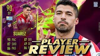 90 RULEBREAKERS SUAREZ PLAYER REVIEW! RULEBREAKERS SUAREZ - FIFA 22 ULTIMATE TEAM