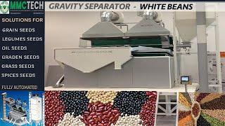 Gravity Separator Beans Cleaning by Mmctech | High-Quality Seed Processing