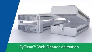 Meech International CyClean™ Non-Contact Web Cleaning System Animation