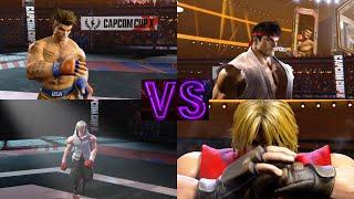 Street Fighter 6 Cpu vs Cpu Double Luke/ED vs Ryu/Ken