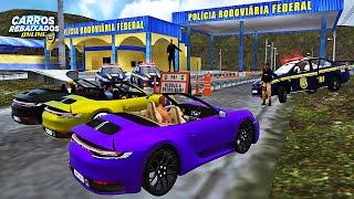 CARROS REBAIXADOS ONLINE | PRF BLOQUEOU A RODOVIA E PAROU AS PORSCHE CABRIOLET