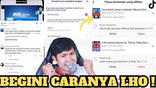 Cara Menampilkan Komentar TikTok Yang Tidak Muncul !