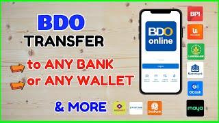 BDO to Other Bank Transfer | How Send Money using BDO App | How much BDO Bank Transfer Online