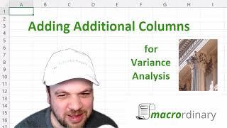 Adding Dynamic New Fields for Variance Analysis in Excel