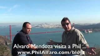 Alvaro Mendoza visita a Phil Alfaro en San Francisco