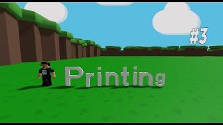 Roblox Studio Dersleri #3 | Printing