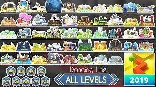 Dancing Line - All Levels (2.5.3) Alan Walker,Despacito,War,Basketball & More..