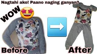 How to transform a longsleeve into a kids terno? | Lou Mendoza