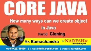 How many ways can we create Object in Java Part 5 (Cloning) | Core Java Tutorial