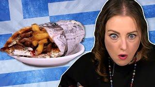 Irish People Try Greek Food For The First Time