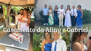 Um dia muito especial e inesquecível para todos! Casamos a Aliny e o Gabriel 