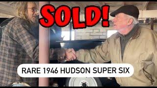 DOUG JUST BOUGHT JIM'S RARE 1946 HUDSON SUPER SIX PICKUP