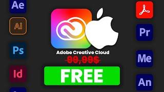 How to have all Adobe Software Free on Mac ( 2024 )