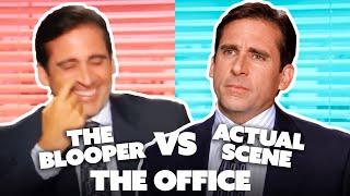 The Office Bloopers VS Actual Scene (Part Two!) | Comedy Bites