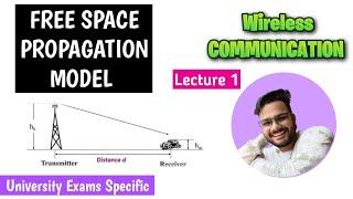 Free Space Propagation Model in Wireless Communication