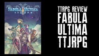 #TTRPG Review - Fabula Ultima TTJRPG