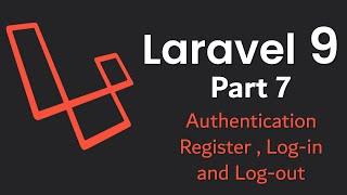 Laravel 9 Tutorial Part 7 - Authentication Register Login and Logout [TAGALOG]