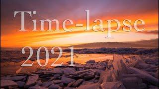 2021 4K Time-lapse Video Highlight Demo Reel of Sunsets, Storms, and Stars