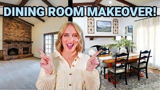 DINING ROOM MAKEOVER!