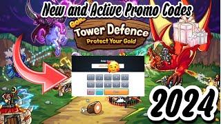 NEW Gold Tower Defence Coupon Codes 2024|Redeem Your Free Gold Tower Defence M Reward|EbonX Gaming