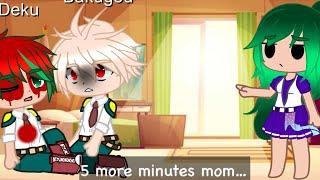 Part 2 of “5 more minutes mom” II Immortal Deku II MHA II *sparkle*