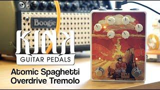 Kink Guitar Pedals Atomic Spaghetti Overdrive Tremolo