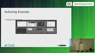 QtWS17 Breathing life into your applications: Animation with Qt 3D, Sean Harmer, KDAB