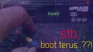 set top box matrix boot loop | boot berulang.