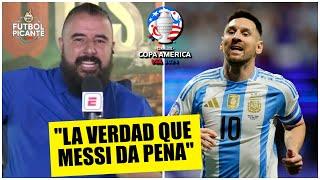 Álvaro Morales DESTROZA a Messi por sus FALLAS en Copa América vs Canadá | Futbol Picante