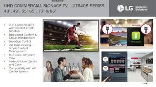 Capitol Webinar: LG Digital Signage for Changing Times