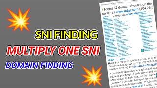 Finding more domain host using one host | How to find a working SNI | Server Name Indication