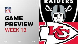 Las Vegas Raiders vs. Kansas City Chiefs | 2024 Week 13 Game Preview