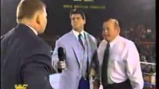 Bob Backlund Snaps on Arnold Skaaland