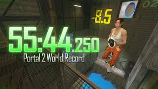 Portal 2 Speedrun World Record in 55:44