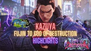 Tekken 8 | Kazuya Fujin To God Of Destruction Highlights!