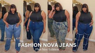 Fashion Nova Curve Jeans Try On Haul | Plus Size Jeans | Size 22 | Victoria Lashay