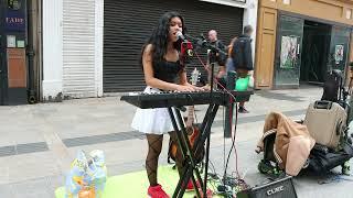 As it Was by Harry Styles Cover live by Brinda Irani from Grafton Street Dublin Ireland