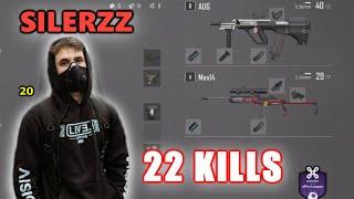 SILERZZ - 22 KILLS - AUG+Mini14 - DUO - PUBG