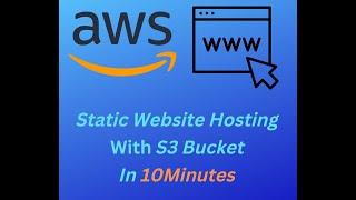 How to host website on aws s3 Bucket | Static website hosting