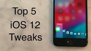 Top 5 Free Cydia Tweaks for iOS 12 - 12.1.2