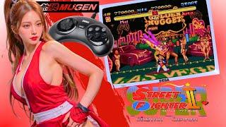 Bishoujo Super Street Fighter II: Glamor Queen (Sega Genesis/Mega Drive)