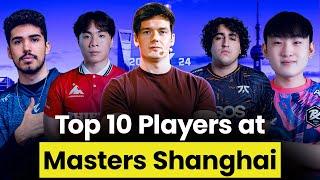 Sliggy's TOP 10 PLAYERS AT MASTERS SHANGHAI