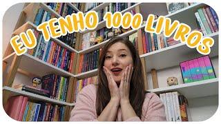 EU TENHO MIL LIVROS | Falando sobre a minha coleção de livros | Patricia Lima