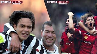 Manchester United's Unforgettable Comeback vs Juventus (1999) | Beckham, Keane, Cole, Yorke and more