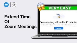 How To Extend Zoom Meeting Time Limit in 2024 | Increase Zoom Meeting More Than 40 Minutes