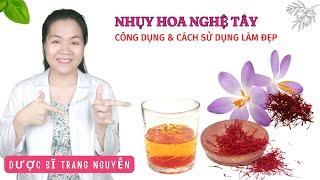 Sử dụng Saffron nhụy hoa nghệ tây giúp điều hòa nội tiết tố, cải thiện triệu chứng ngày kinh nguyệt?