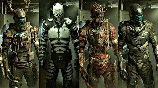 Dead Space Remake - All Costumes Showcase (4K 60FPS)