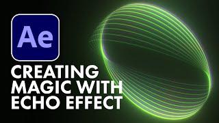 Creating an amazing Abstract Motion Graphics Using Echo Effect in Adobe After Effects #motionmade