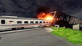 Pray for KAI, KA Brantas dan truk trailer, Beamng drive