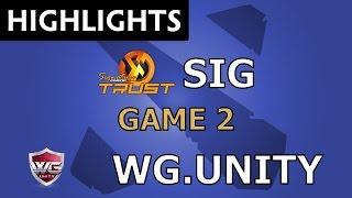 Signature.Dota2 vs WarriorsGaming.Unity [Game 2] Mr. Cat Invitational - Dota Highlights